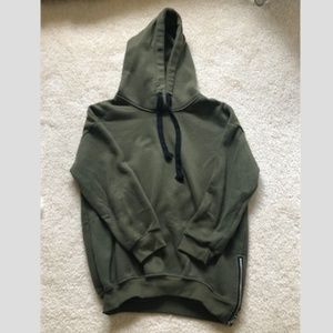 Green sweatshirt